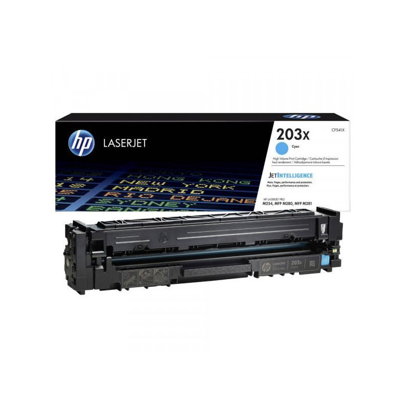 Kasetė HP No.203X (CF541X) CY 2.5K OEM