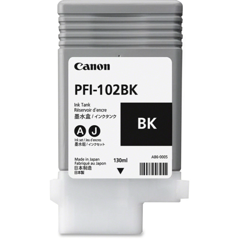 Kasetė Canon PFI-102K (0895B001) BK 130ml OEM