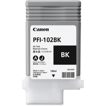 Kasetė Canon PFI-102K (0895B001) BK 130ml OEM