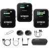 Ecost prekė po grąžinimo Micro belaidis mikrofonas, SYNCO G2(A2) Lavalier Wireless Mikrofonų sistema
