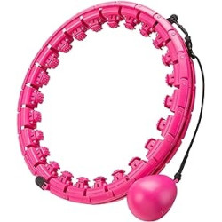 Ecost prekė po grąžinimo Smart Hula Hoop ratų rinkinys su reguliuojama apimtimi suaugusiems ir vaika