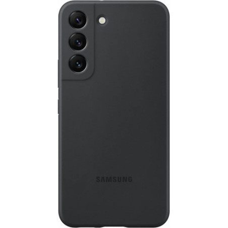 Ecost prekė po grąžinimo Samsung silikoninis telefono dėklas Galaxy S22 5G, juodas