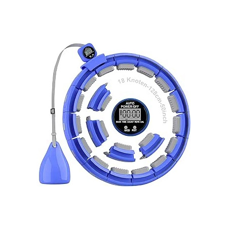 Ecost prekė po grąžinimo Hula Hoop Reifen Erwachsene, Smart Fitness Hoop, Leise Hullahub Reifen zum