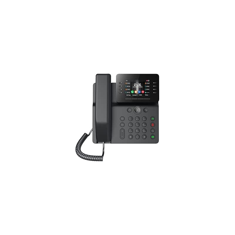 Ecost prekė po grąžinimo FANVIL SIP-Phone V64 LCD WLAN juoda