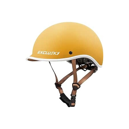 Ecost prekė po grąžinimo Kopobob Children's Bicycle Helmet for Boys and Girls, 51-57cm, Yellow