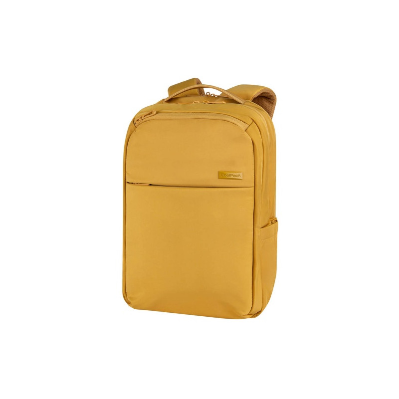 Verslo klasės kuprinė CoolPack Bolt garstyčių spalvos
