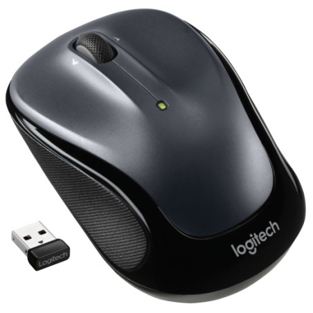 Logitech M325s Belaidė pelė RF Wireless Optical 1000 DPI, Black/Dark Grey