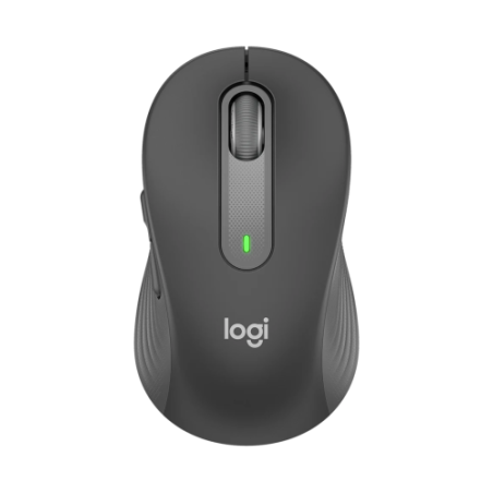 Logitech Signature M650 Belaidė pelė RF Wireless+Bluetooth Optical 4000 DPI, Graphite