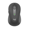 Logitech Signature M650 Belaidė pelė RF Wireless+Bluetooth Optical 4000 DPI, Graphite