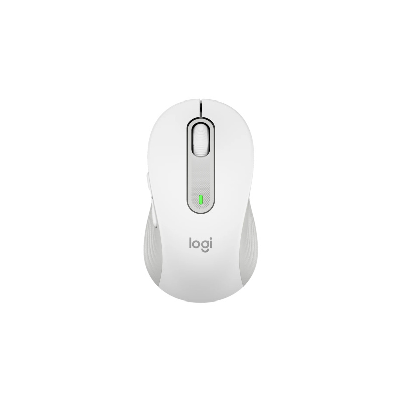 Logitech Signature M650 Belaidė pelė RF Wireless+Bluetooth Optical 4000 DPI, Off-white