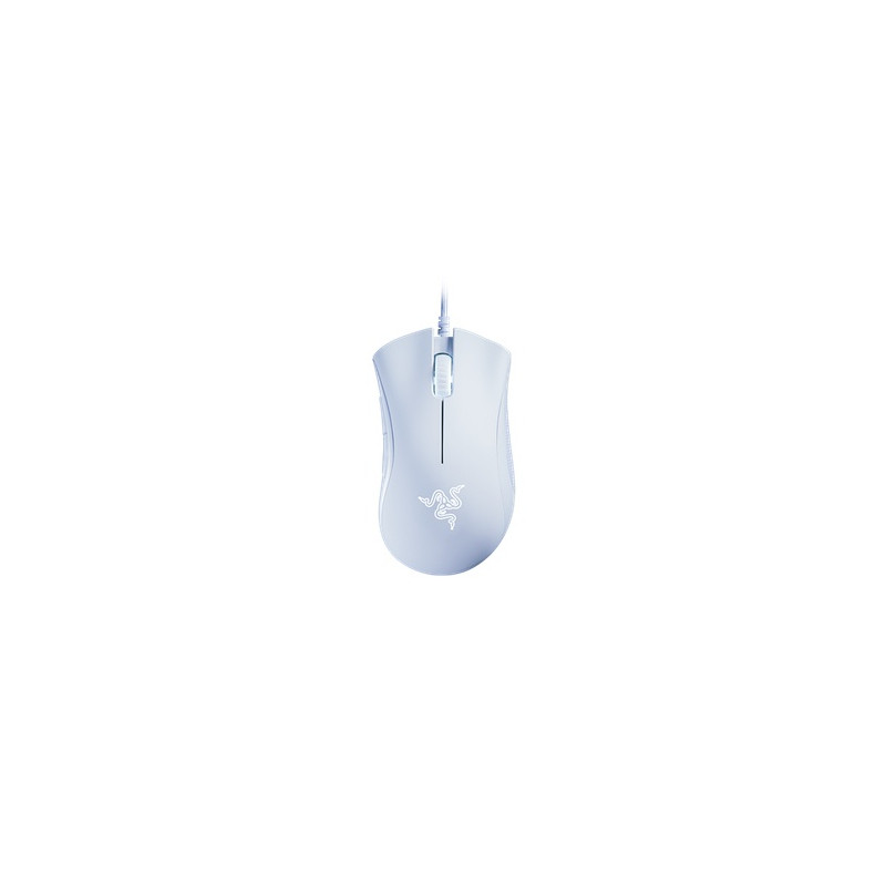 Razer DeathAdder Essential Laidinė žaidimų pelė USB Type-A Optical 6400 DPI Balta