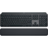 Logitech MX Keys S Belaidė klaviatūra + Atrama riešui, Bluetooth, Illuminated, US, Graphite