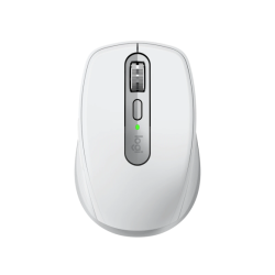Belaidė pelė Logitech MX Anywhere 3S - RF Wireless + Bluetooth, Laser, 8000 DPI, Pale Grey (White)