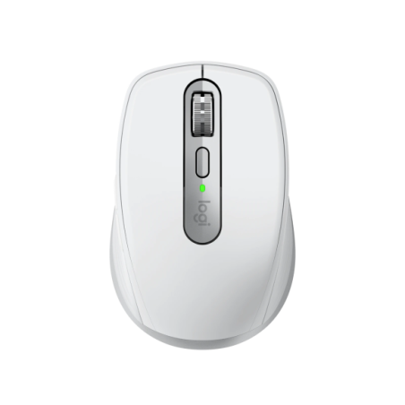 Belaidė pelė Logitech MX Anywhere 3S - RF Wireless + Bluetooth, Laser, 8000 DPI, Pale Grey (White)