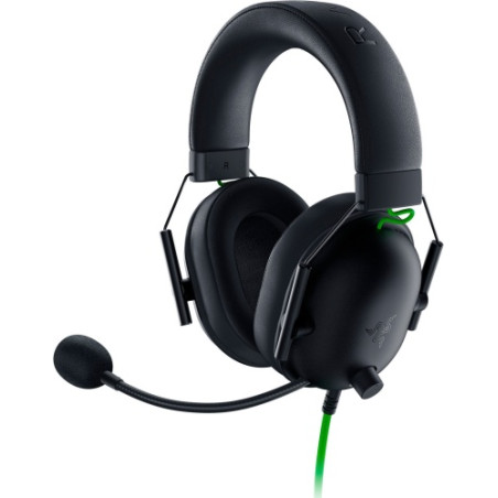 Razer BlackShark V2 X Laidinės žaidimų ausinės, Juoda/Žalia
