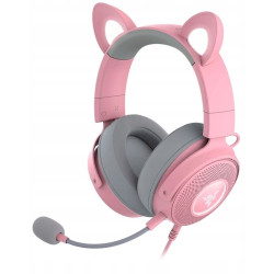 Razer Kraken Kitty V2 Pro Laidinės žaidimų ausinės, USB Type-A, Quartz