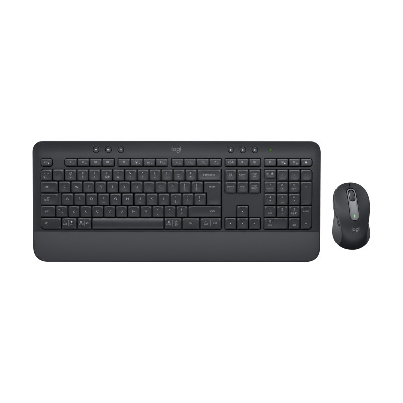 Logitech Signature MK650 Combo for Business Belaidė klaviatūra + pelė, US INT, Graphite