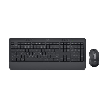 Logitech Signature MK650 Combo for Business Belaidė klaviatūra + pelė, US INT, Graphite