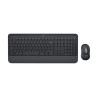 Logitech Signature MK650 Combo for Business Belaidė klaviatūra + pelė, US INT, Graphite