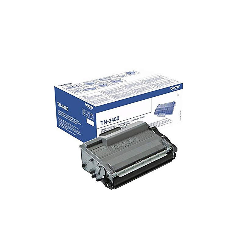 Kasetė Brother TN-3480 BK 8000psl OEM