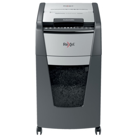 Rexel Optimum AutoFeed+ 300M Dokumentų naikiklis Micro-cut shredding 2x15 mm P-5 60L 55 dB