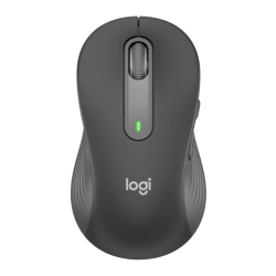 Logitech Signature M650 L Left Belaidė pelė, RF Wireless + Bluetooth, 4000 DPI, Graphite