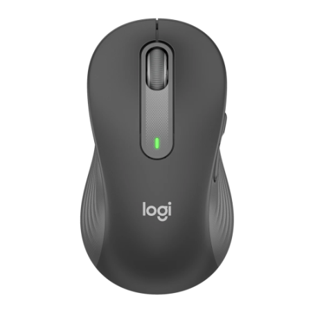 Logitech Signature M650 L Left Belaidė pelė, RF Wireless + Bluetooth, 4000 DPI, Graphite