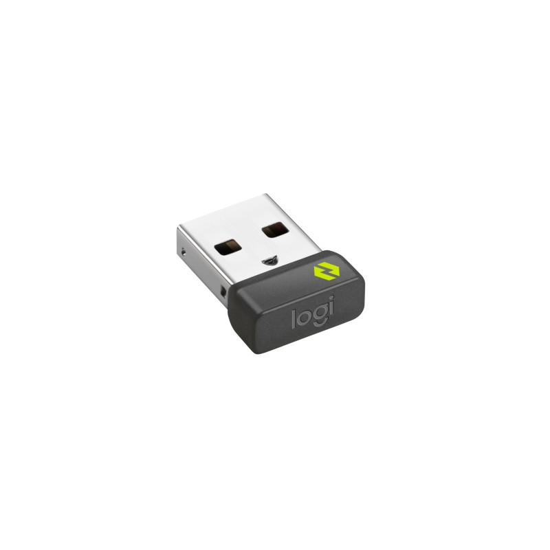 Logitech Logi Bolt USB imtuvas pelei / klaviatūrai, USB-A, Juoda