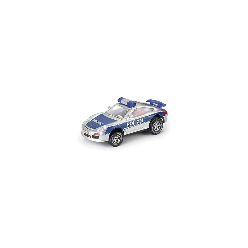 Ecost Prekė po grąžinimo Darda 50341 automobilis „Porsche GT3 Policija“ mėlyna/sidabrinė, lenktynini