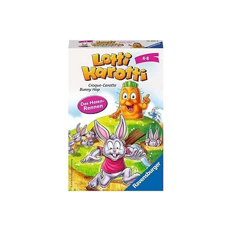 Ecost prekė po grąžinimo Ravensburger 233939 Kelionių žaidimas „Lotti Karotti“
