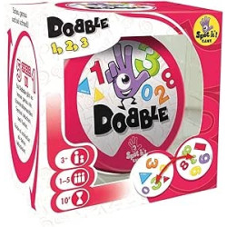 Ecost Prekė po grąžinimo Asmodee „Zygomatic Dobble“ 1, 2, 3: vaikų kortų žaidimas 1-5 žaidėjams nuo