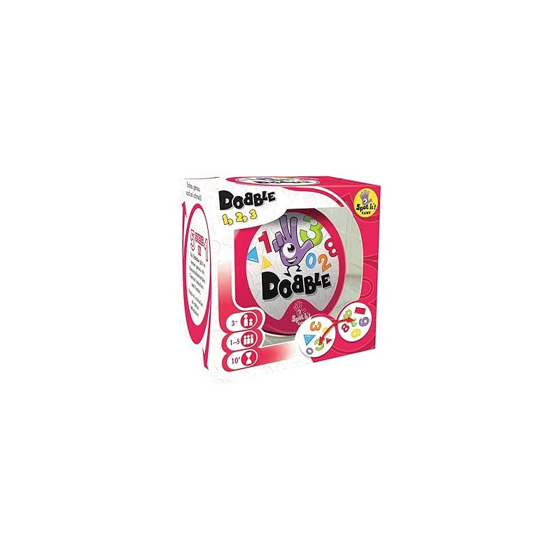 Ecost Prekė po grąžinimo Asmodee „Zygomatic Dobble“ 1, 2, 3: vaikų kortų žaidimas 1-5 žaidėjams nuo