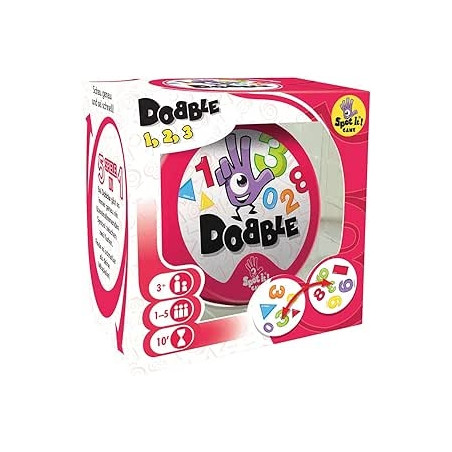 Ecost Prekė po grąžinimo Asmodee „Zygomatic Dobble“ 1, 2, 3: vaikų kortų žaidimas 1-5 žaidėjams nuo