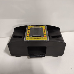 Ecost prekė po grąžinimo Relaxdays 10020520 Black Card Shuffler, 2 Decks, 3 Years to 99 Years, Batte