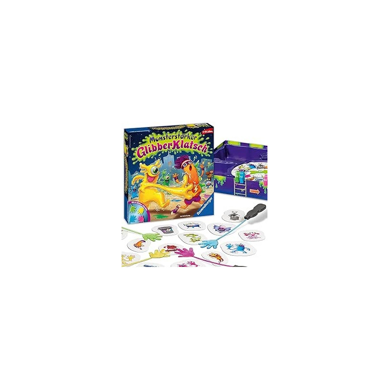 Ecost prekė po grąžinimo Ravensburger vaikų žaidimas 21353 - Monstro stiprus gleivėtas pliaukštelėji