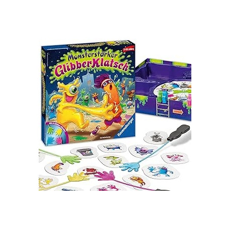 Ecost prekė po grąžinimo Ravensburger vaikų žaidimas 21353 - Monstro stiprus gleivėtas pliaukštelėji