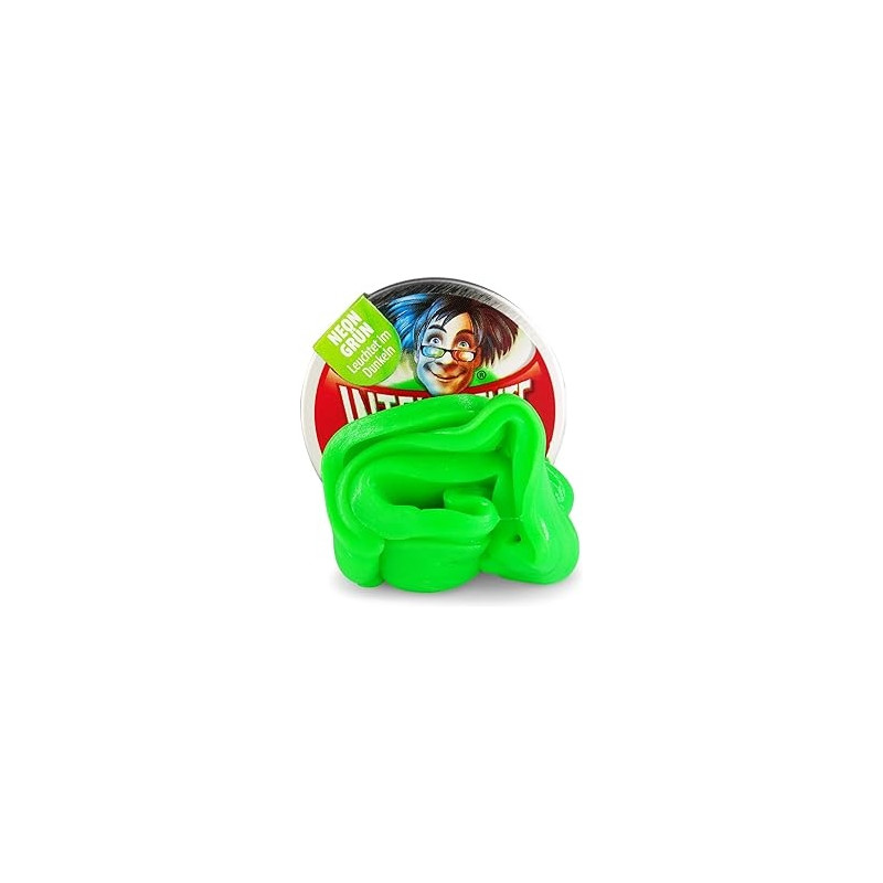 Ecost prekė po grąžinimo Švytinti plastilinas – šviesos tamsoje, neoninė žalia, 18 g