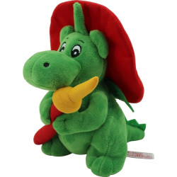 Ecost prekė po grąžinimo Sweety Toys 11025 XL drakonas GRISU 20 cm su gaisrininko žarna