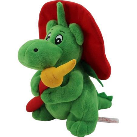 Ecost prekė po grąžinimo Sweety Toys 11025 XL drakonas GRISU 20 cm su gaisrininko žarna