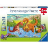 Ecost prekė po grąžinimo Ravensburger vaikų dėlionė 05030 - Žaidžiantys dinozaurai - dėlionė vaikams