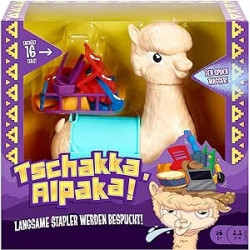 Ecost prekė po grąžinimo Mattel Games GMV81 - Tschakka, Alpaka!, juokingas žaidimas vaikams su spjau