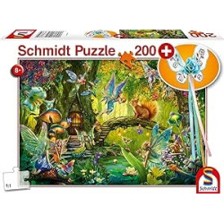Ecost prekė po grąžinimo Schmidt Spiele dėlionė 56333 „Fėjos miške“, su fėjų lazdele, vaikų dėlionė,