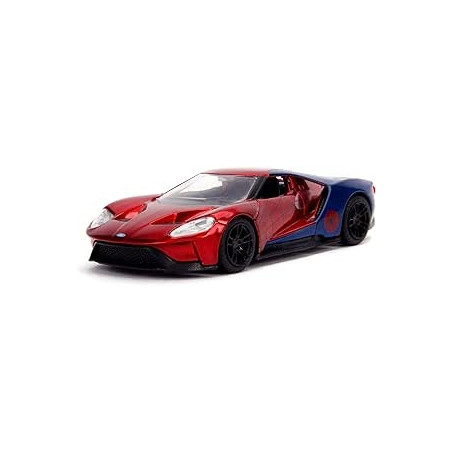 Ecost prekė po grąžinimo Jada Toys Marvel Spiderman 2017 Ford GT, 1:32 modelio automobilis
