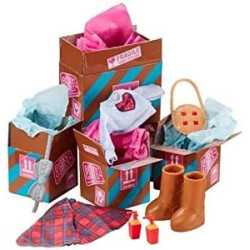 Ecost Prekė po grąžinimo BOXY GIRLS mados rinkinys fashionista lėlėms, kurios atkreipia dėmesį – ar