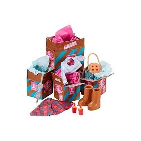 Ecost Prekė po grąžinimo BOXY GIRLS mados rinkinys fashionista lėlėms, kurios atkreipia dėmesį – ar