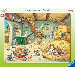 Ecost prekė po grąžinimo Ravensburger vaikų dėlionė 05092 - Ūkio gyventojai - rėmelio dėlionė vaikam