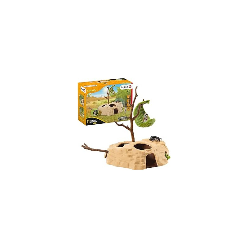 Ecost prekė po grąžinimo Schleich 42530 žaidimų rinkinys - Žemės kiaulių kalva (Laukinė gamta), įvai
