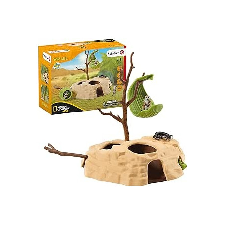Ecost prekė po grąžinimo Schleich 42530 žaidimų rinkinys - Žemės kiaulių kalva (Laukinė gamta), įvai