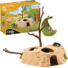 Ecost prekė po grąžinimo Schleich 42530 žaidimų rinkinys - Žemės kiaulių kalva (Laukinė gamta), įvai