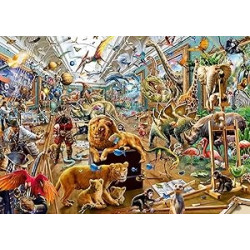 Ecost prekė po grąžinimo Ravensburger dėlionė 16996 - Chaosas galerijoje - 1000 dalių dėlionė suaugu